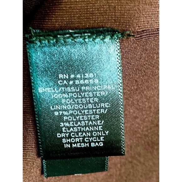 Lauren Ralph Lauren Sequined Shift Dress Copper Womens 6 S NWT $295 Flapper - Picture 4 of 6